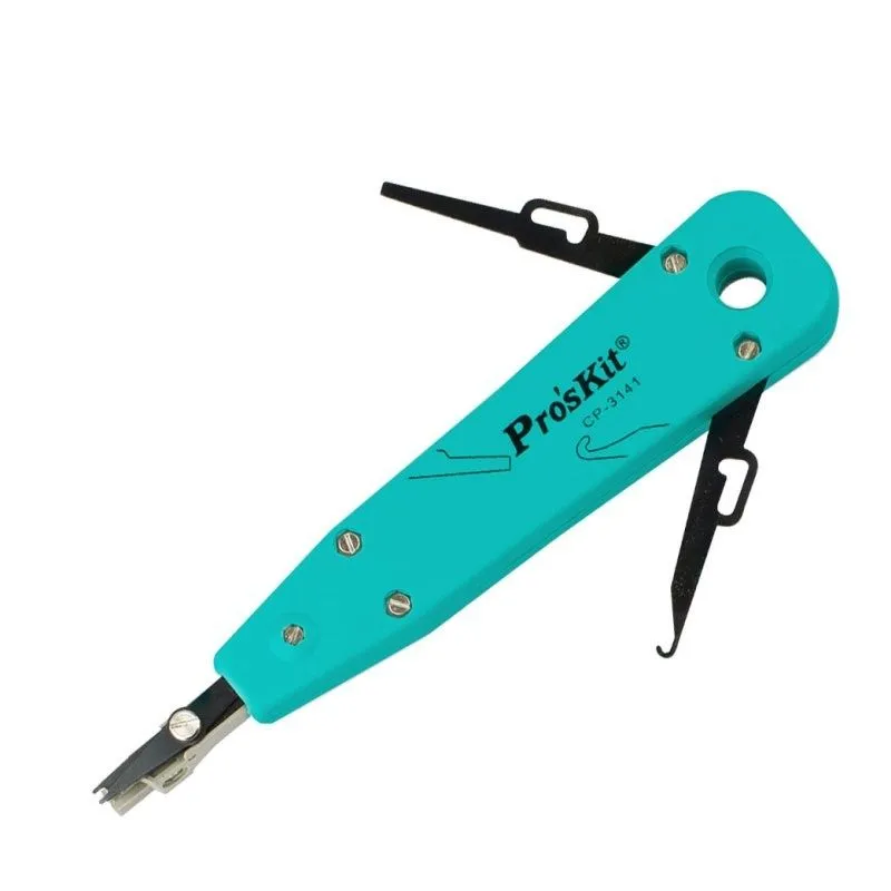 CP-3141, Krone-Type Impact Punch Down Tool with Hook & Spudger