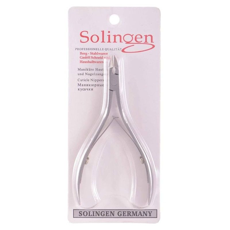 Solingen Germany Professional Cuticle Nipper – Stainless Steel, Precision Jaw for Nail Care