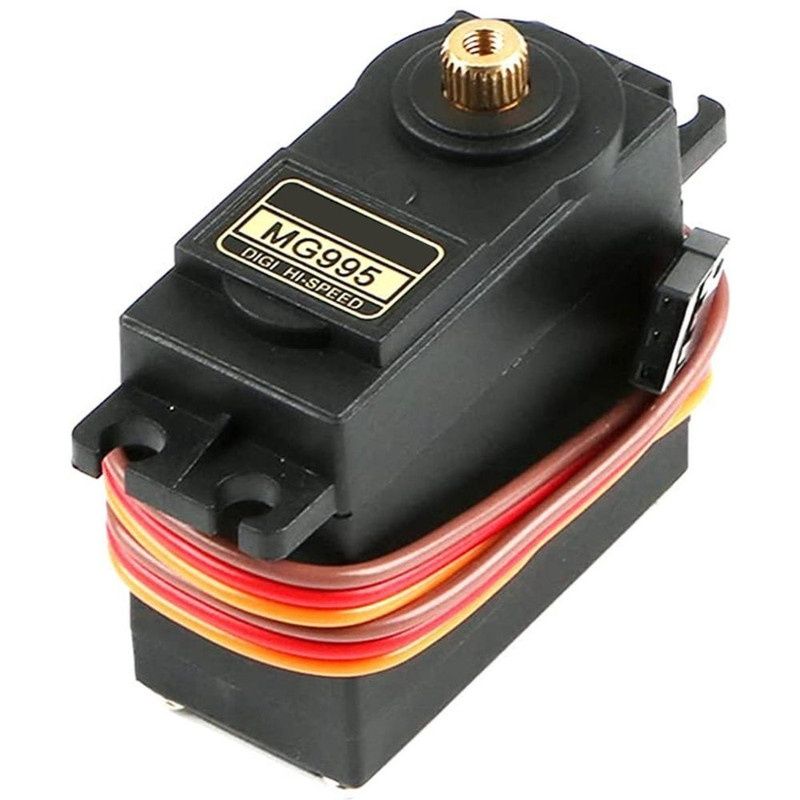 MG995 High-Speed Digital Servo Motor, Metal Gear, Dual Ball Bearing, for RC Cars, Arduino, Raspberry Pi & Robotics