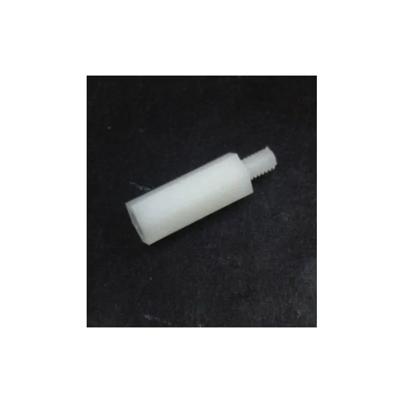 Plastic PCB Spacer, 30 mm Length, M3 Thread, Non-Conductive Standoff – 1 Piece