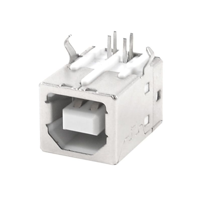 USB-B-F, USB Type-B Female Connector, Through Hole