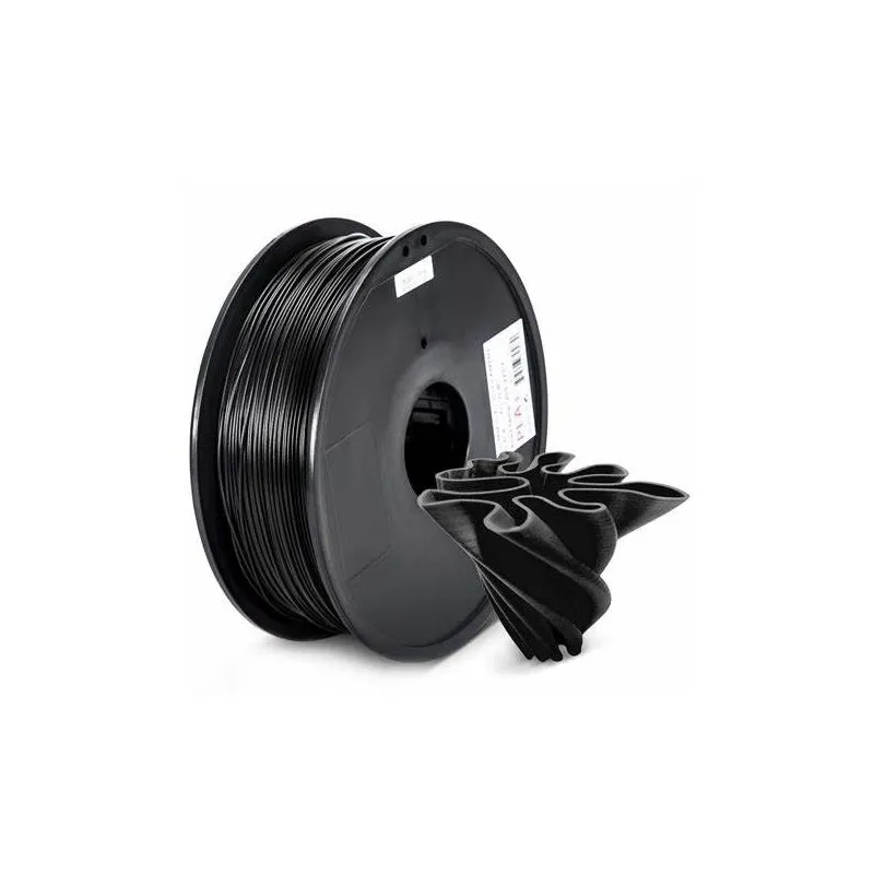 PLA+-1.75-BK, PLA+ 3D Printer Filament, Spool