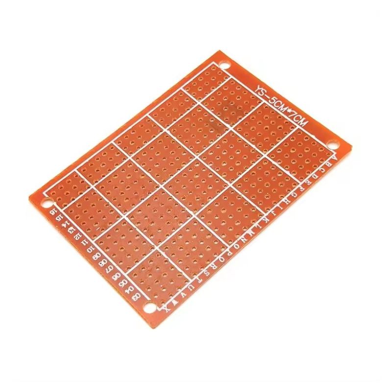 PCB Brown (5x7 cm) Single-Sided- for Electronics Prototyping
