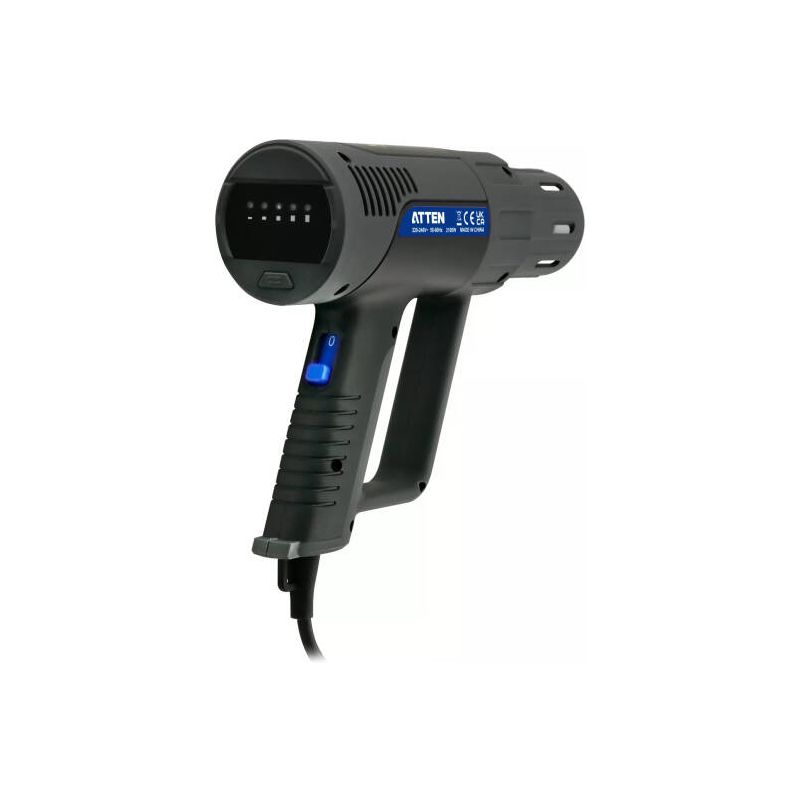 ST-2308D,2100W Digital Heat Gun – Adjustable Temperature & LCD Display