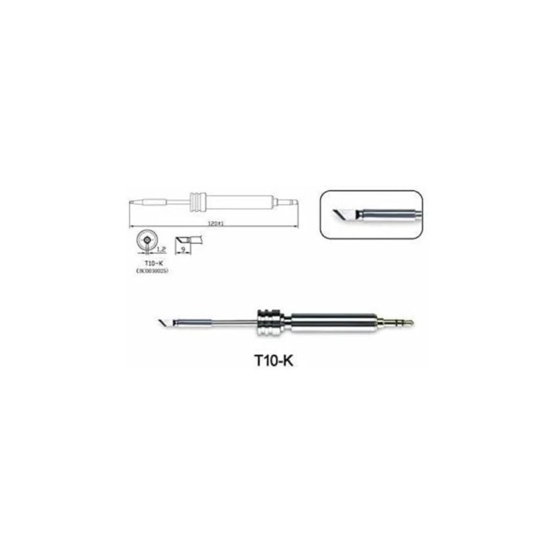 T10-K, Soldering Tip, Knife Shape