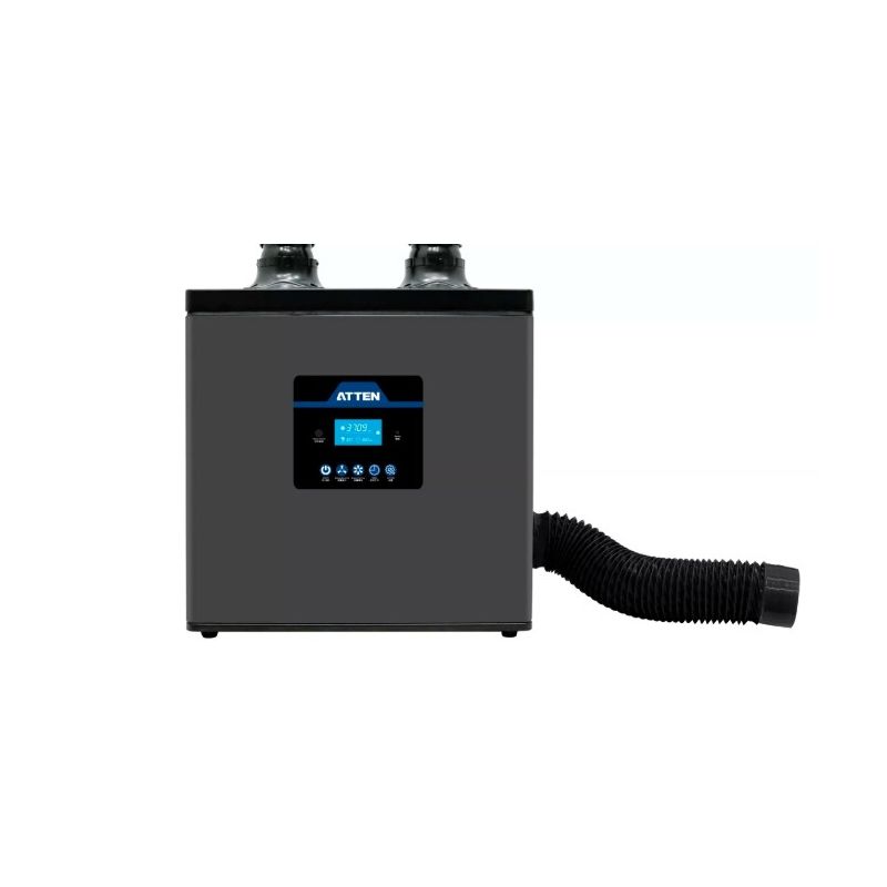 ST-1202D, Dual-Arm Fume Extractor - High-Efficiency Soldering Smoke Absorber for Industrial Applications