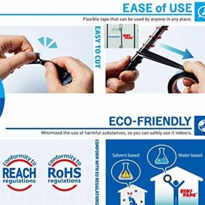 PVC Insulating Tape,19mmx10mm,Black