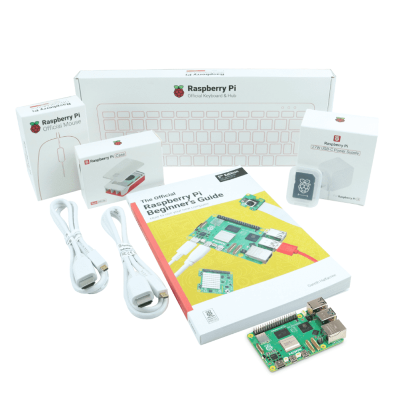 SC1170UK Raspberry Pi 5 Desktop Kit &ndash; 8GB RAM, UK Version (Official)