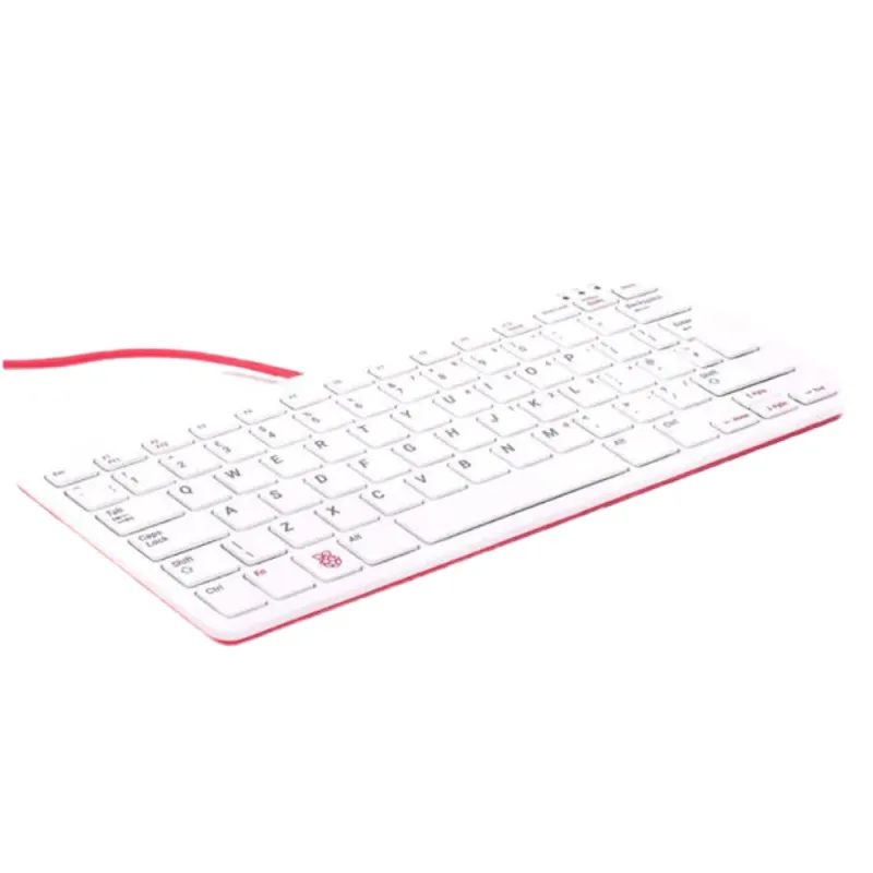 Raspberry Pi Official USB Keyboard SC0166 – Red, UK