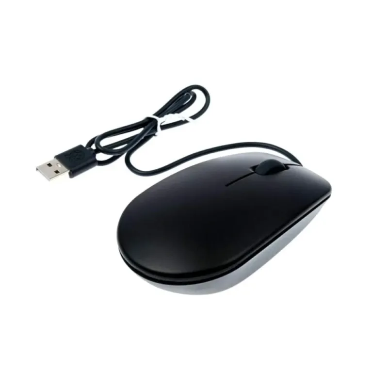 SC0202, Raspberry Pi Official USB Optical Mouse – Black & Grey