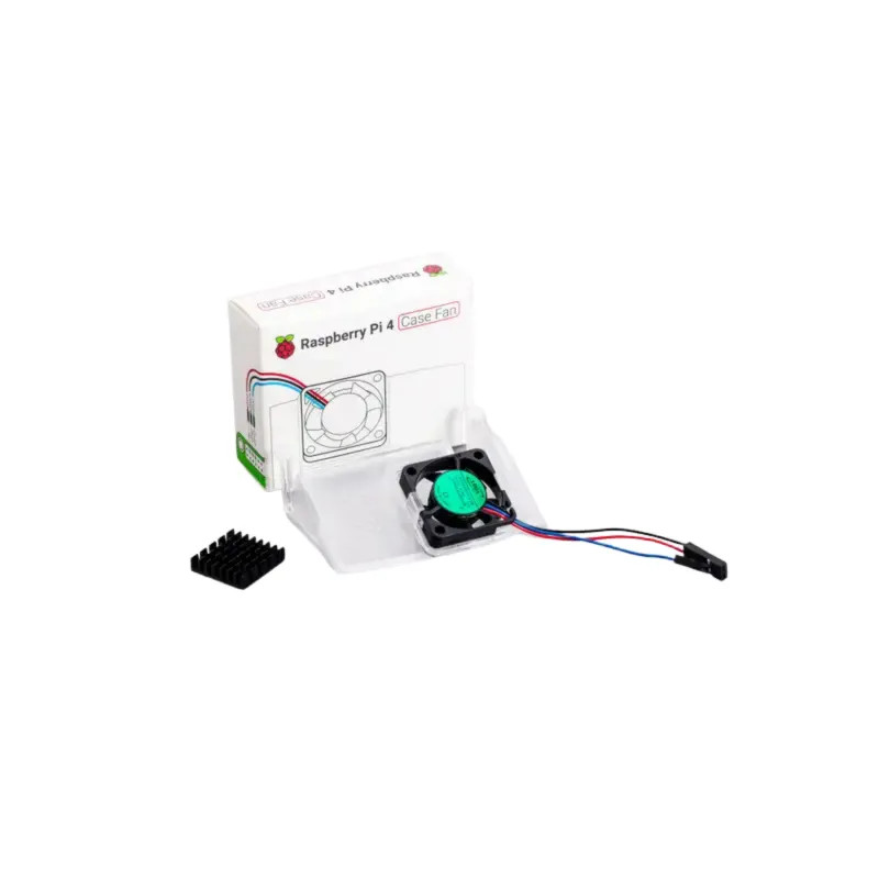 SC0448, Raspberry Pi 4 Case Fan & Heatsink Kit, Official Cooling Fan for Raspberry Pi 4