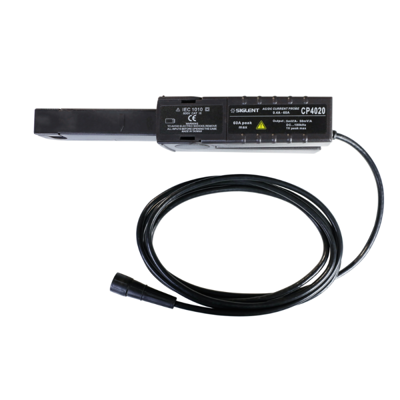 CP4020 AC DC Current Probe 100 kHz Bandwidth 20 ARMS Continuous 60 A Peak