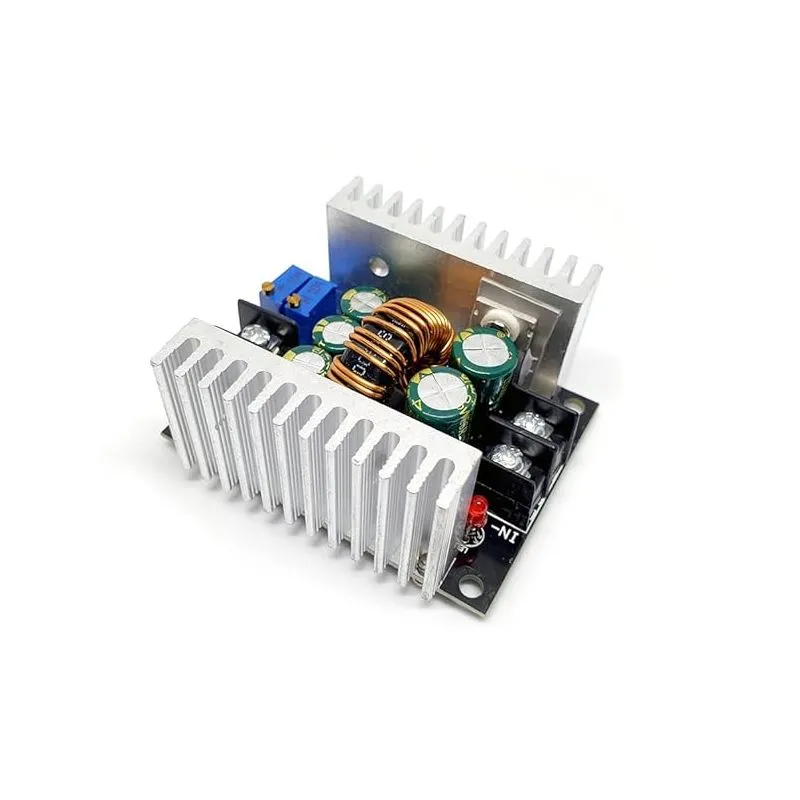300W 20A DC-DC Buck Converter Module – Input 6V-40V, Output 1.2V-36V