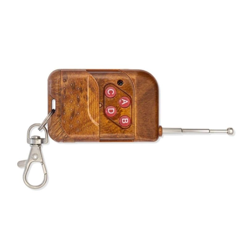 433 MHz 4‑Channel Wireless Remote Control Module – RF Transmitter & Receiver Pair