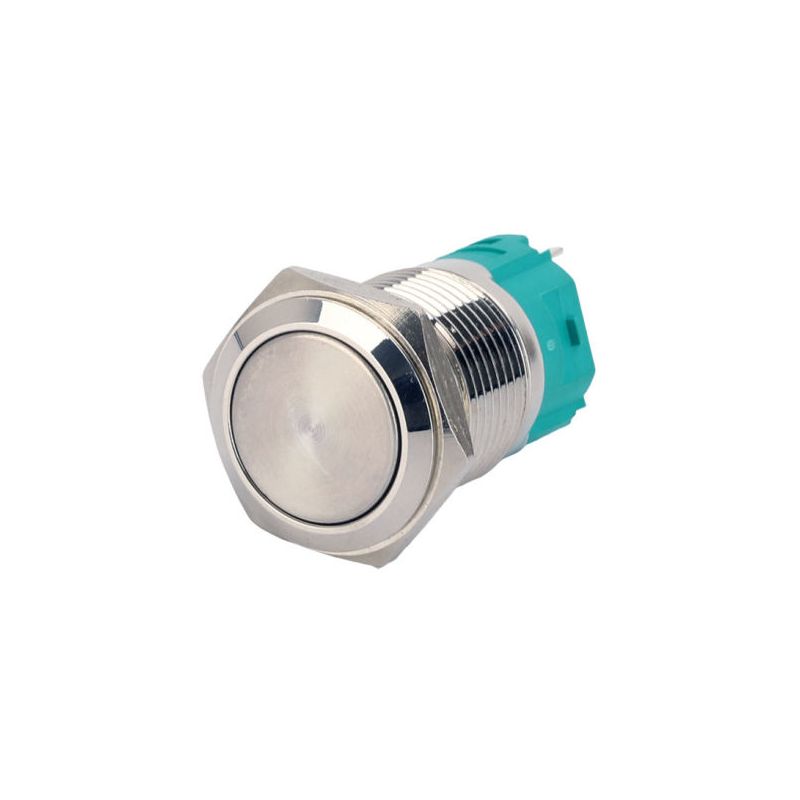 19AP11DZE,LED Push Button Switch,ON-OFF,16mm,12-24V,Blue 