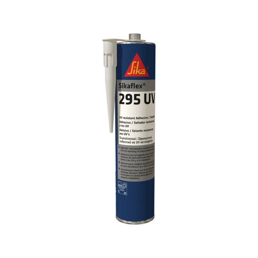Sika 295 UV polyurethane adhesive Black