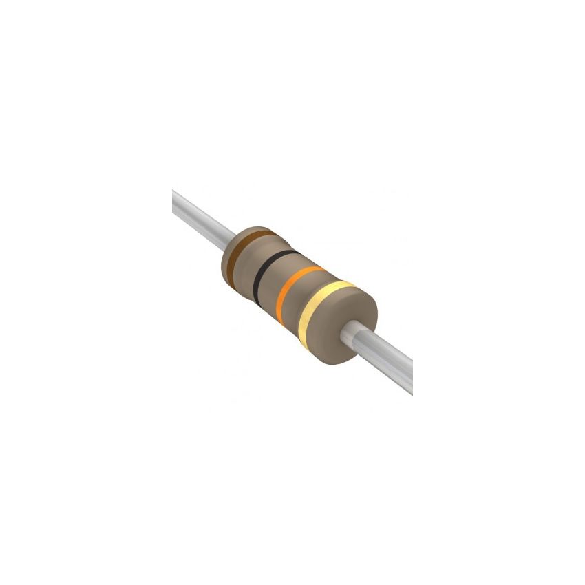 10 K OHM 1.2W THROUGH HOLE RESISTOR