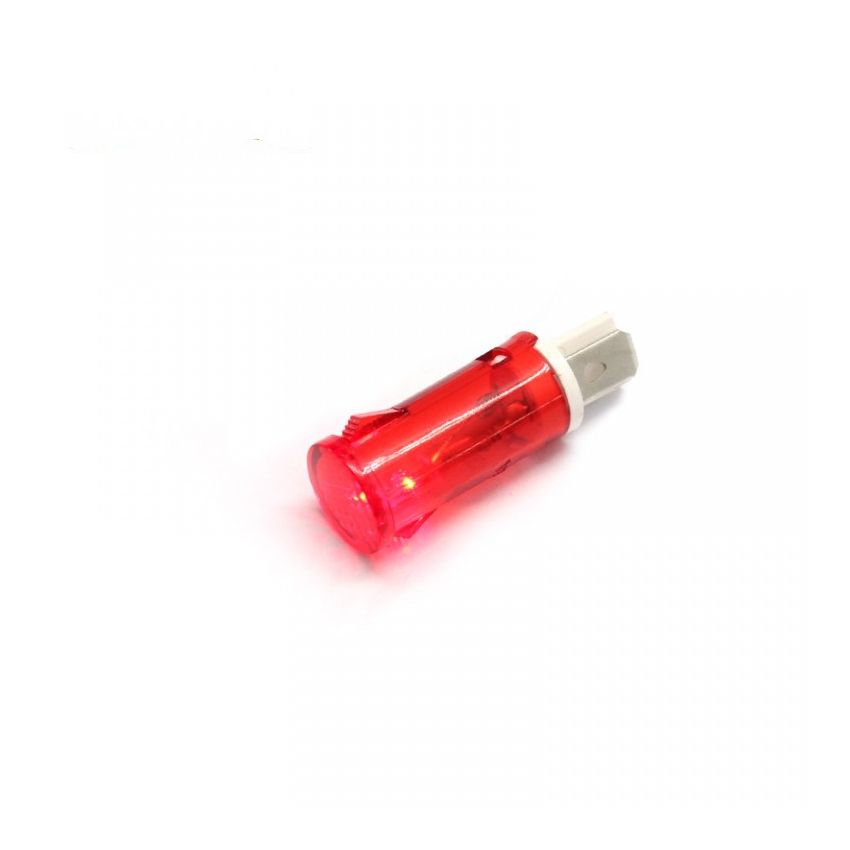 Plastic LED Indicator, 220V, Red,12mm