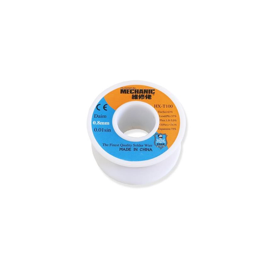 HX-T100,Solder Wire, 63/37,0.8mm
