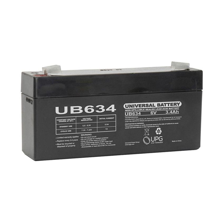 Besomi 6V, 3.4Ah Lead Acid Battery