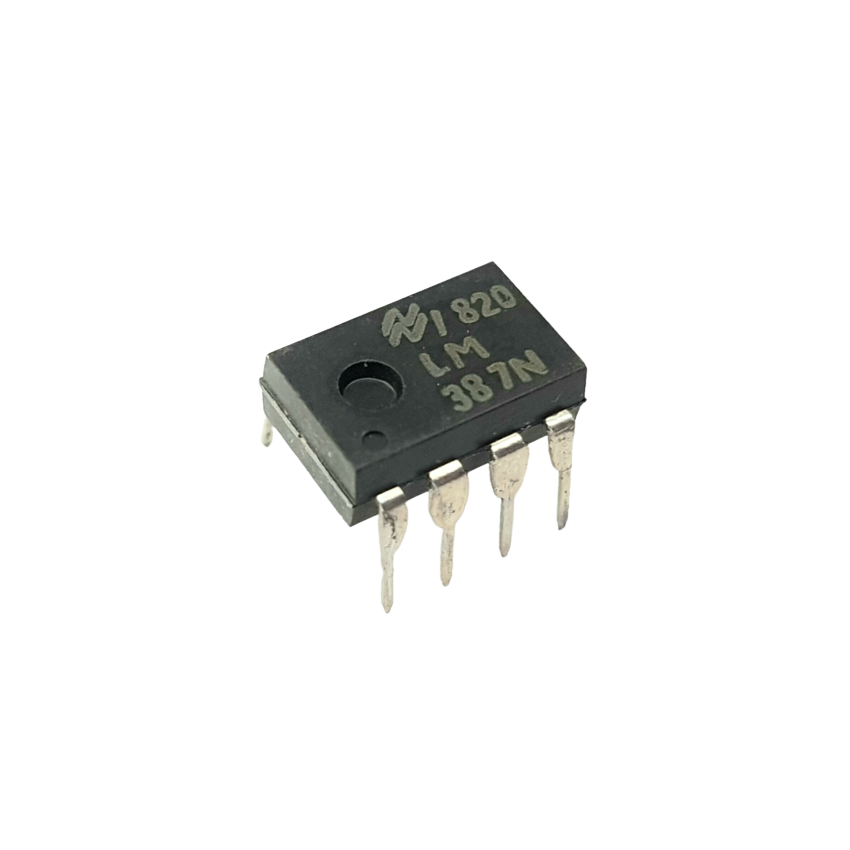 LM387N ,Low Noise Dual Preamplifier, 1.0 uV Noise, 104 dB Open Loop Gain