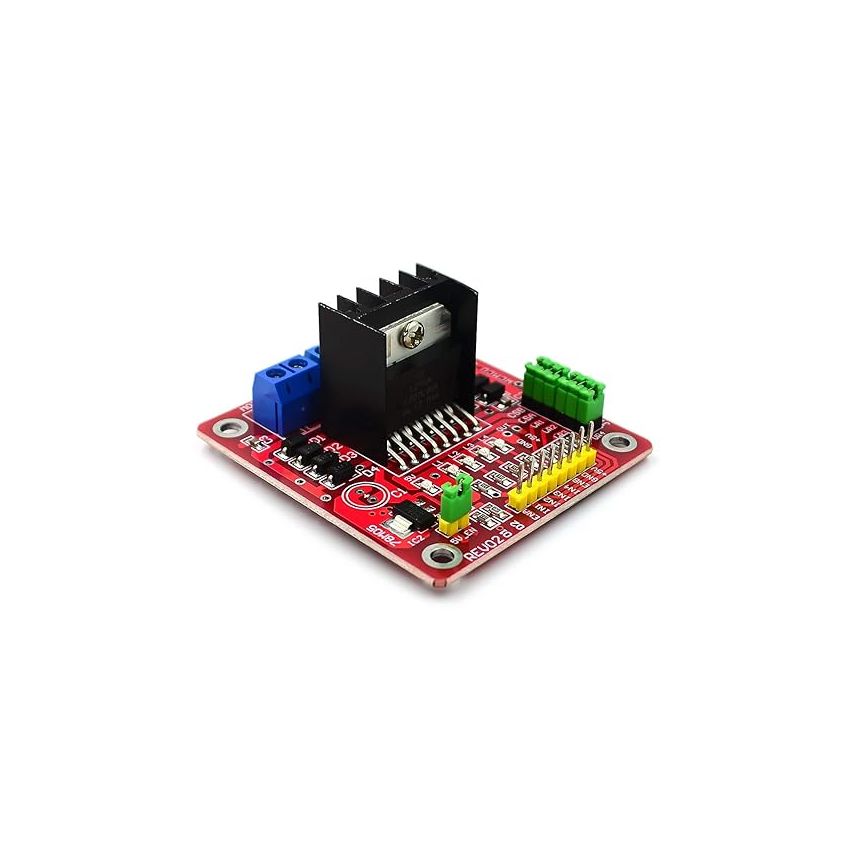 L298N,DC Motor Driver Module Dual H-Bridge for Arduino Projects,5-35V