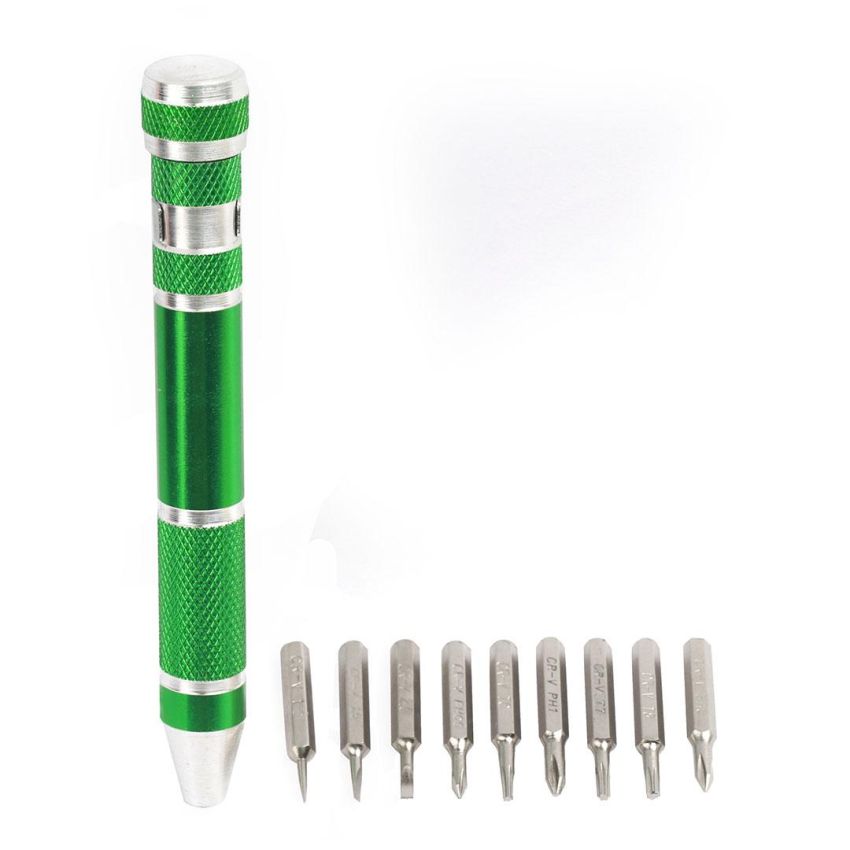 TTSDS 311 SCREW DRIVER SET 9 IN 1 MIXED MIN HEADS