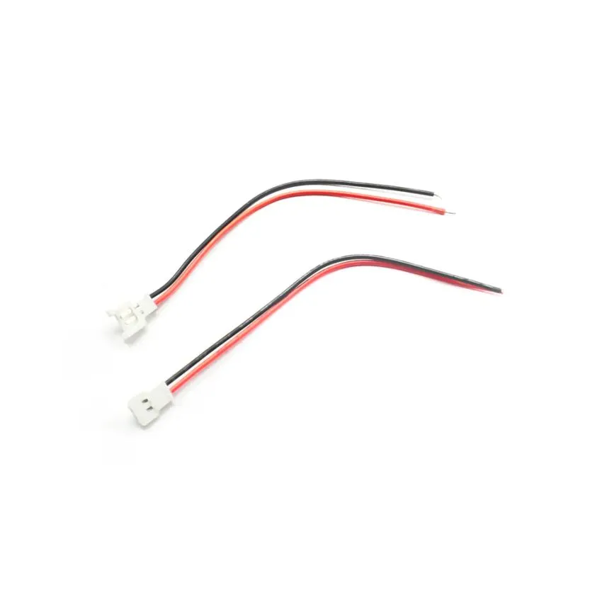 JST Connector with Cable,150mm Length, 2.0mm Pitch, 2 Pin,(M/F),White