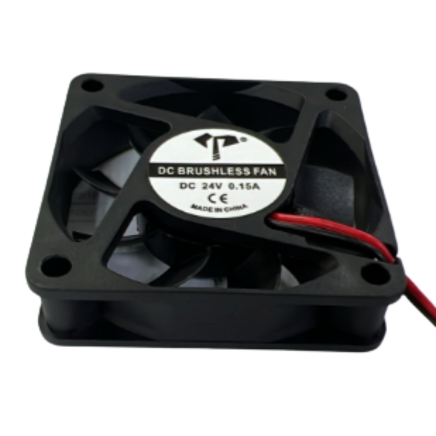 DC Brushless Fan – 24V 0.15A Cooling Fan 60×60×15 mm