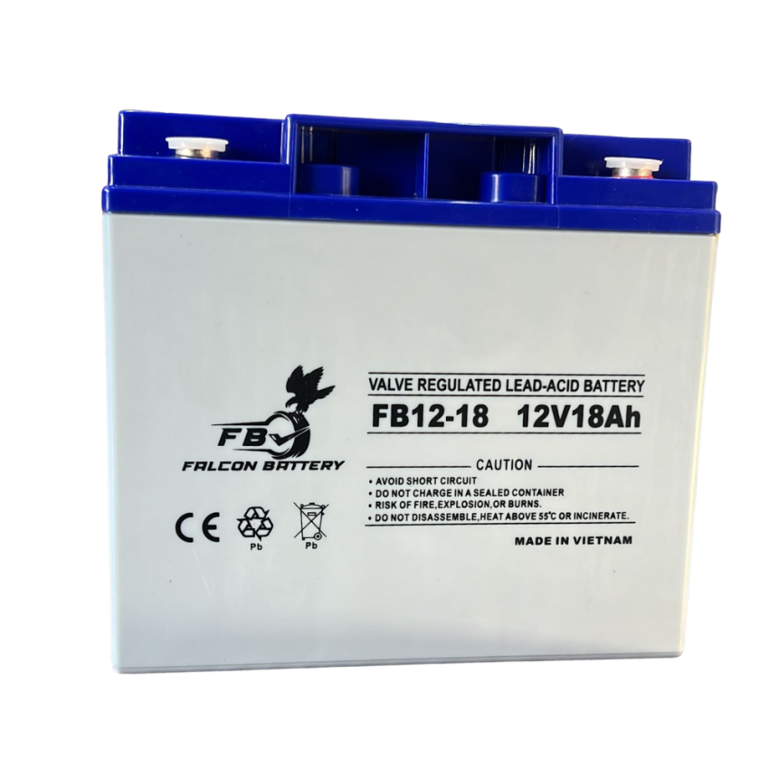 FB12-18Ah Valve Regulated Lead-Acid Battery, 12V 18Ah AGM