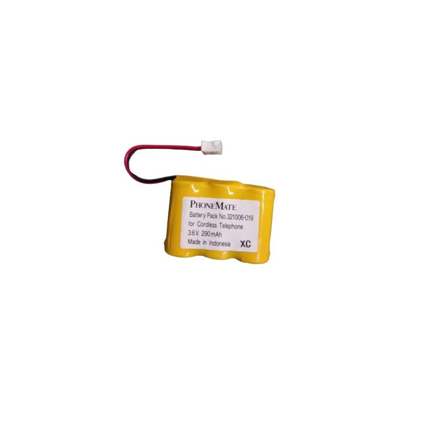 PhoneMate 321006-019 Battery Pack, 3.6V, 290mAh, for Cordless Telephones