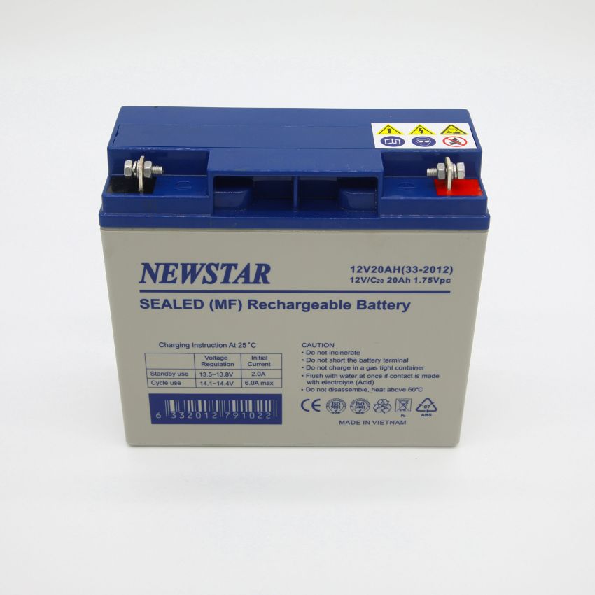 33-2012 - Newstar, 20Ah, 12V, Lead-Acid Battery