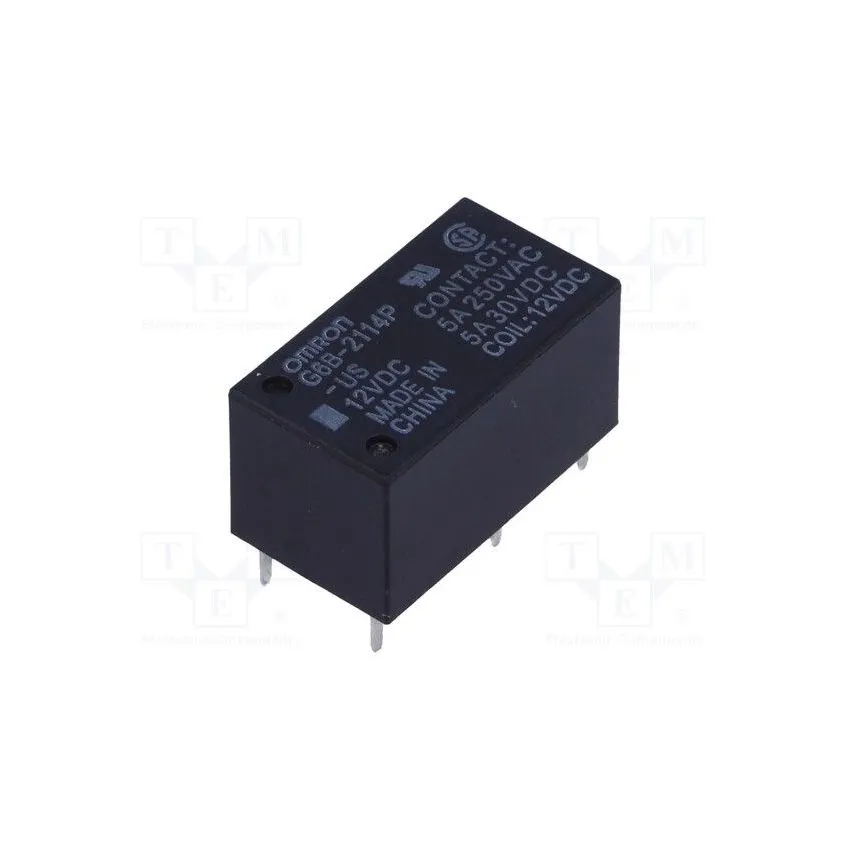 G6B-2114P-US, Relay, 12VDC, PCB Mount