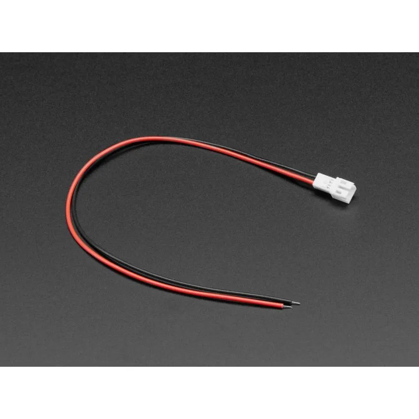 JST CONNECTOR WITH WIRE 2 PIN MALE