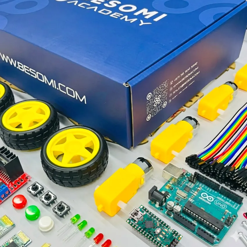 Hands Gesture Control Robo Car Kit