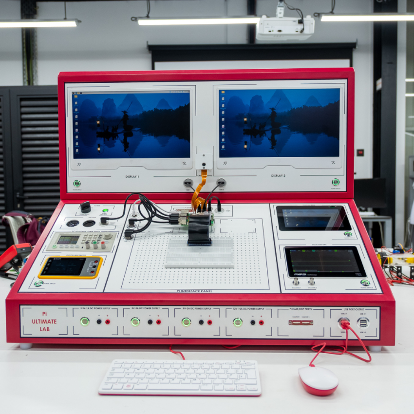 Raspberry Pi Lab – All-in-One PiWorks Platform for AI, IoT & Smart Systems Development