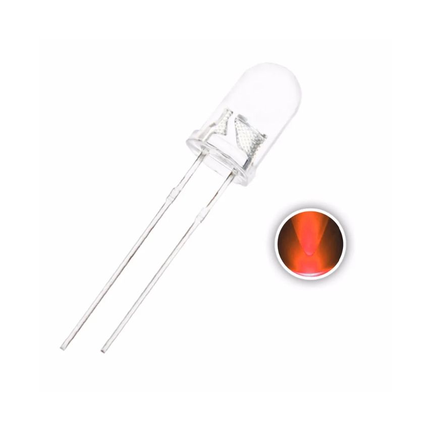 LED Super Bright Orange,3mm 