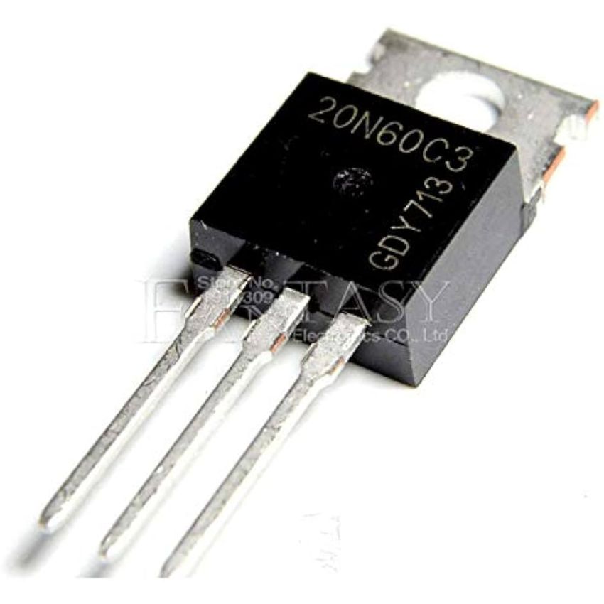 SPP20N60C3, N-Channel MOSFET, TO-220, 600V, 20A