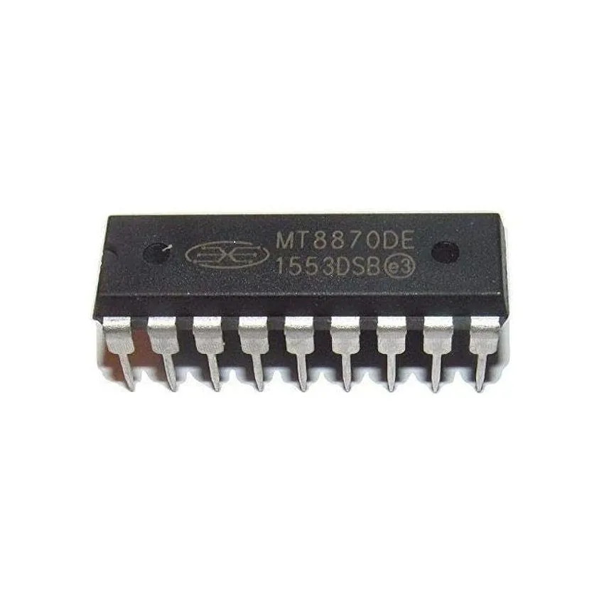 MT8870DE,DTMF Receiver,  DIP-18