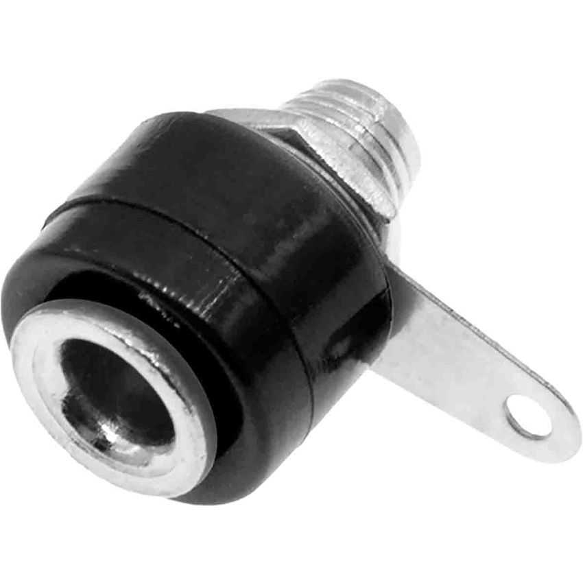 Banana Socket Black Female Panel Mount 4mm Connector 30V 15A