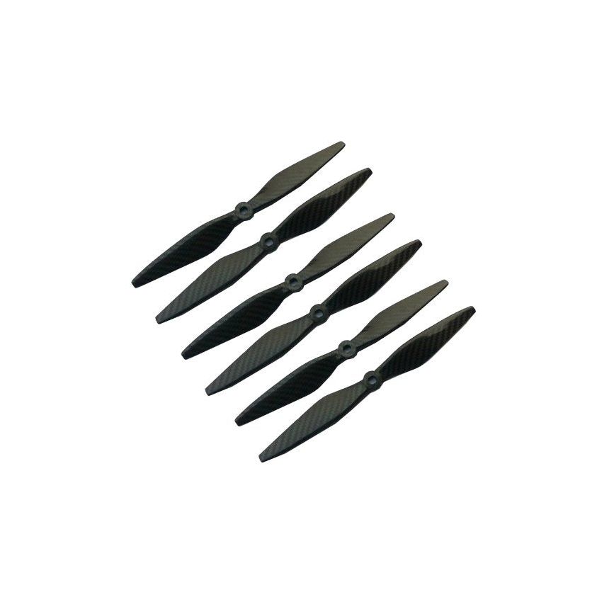 RONSIT New 6Pcs 1038 Carbon Fiber Propeller for DJI Flamewheel F550 F450 Balanced Jello