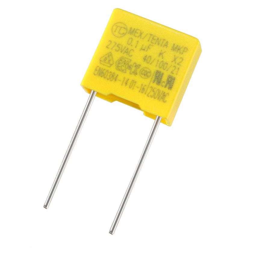 Polypropylene Film Capacitor,0.1uF,275V,X2