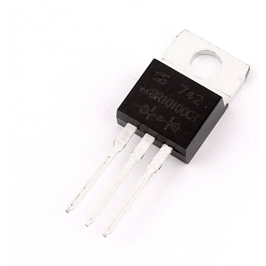 MBR10100CT,Schottky Barrier Rectifier,100V,10A,TO-220-3