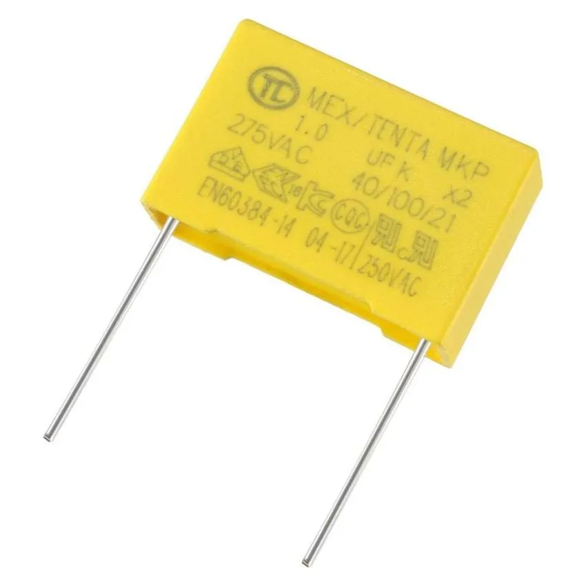 Polypropylene Film Capacitor,1.0uF,275VAC 