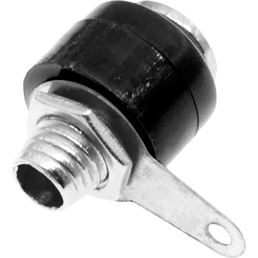Banana Socket Black Female Panel Mount 4mm Connector 30V 15A