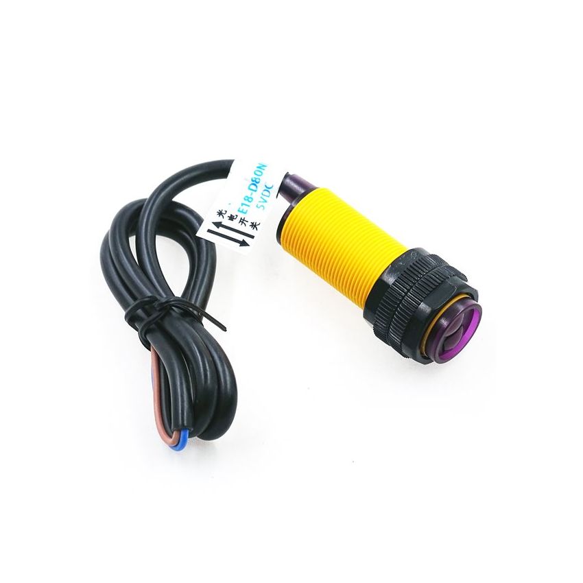 E18-D80NK ,Infrared Proximity Sensor, 3-80cm Adjustable Range, 300mA Output