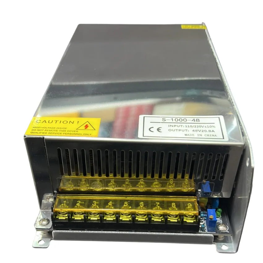 S-1000-48 AC DC Power Supply 48V 20.8A 1000W Enclosed Switching Unit