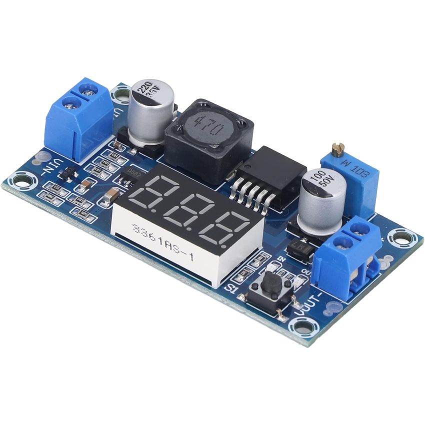 XL6009 ,DC-DC Adjustable Step-Up Power Supply Module – Input 3V-32V, Output 5V-35V