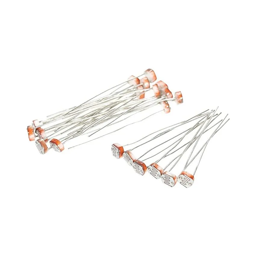 20pcs Photoresistor GL5537 5mm LDR Photo Resistors Light