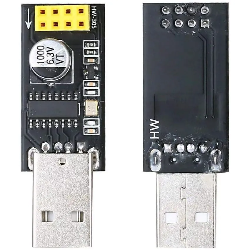 uSB to ESP8266 WiFi Module Adapter - 3.3V, Wireless Data Transmission